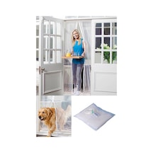 Mıknatıslı Kapı Sinekliği Beyaz