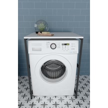 Çamaşır Makinası Üstü Düzenleyici Banyo Düzenleyici Rafsız Beyaz Diğer