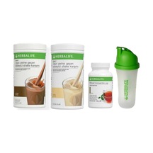 Herbalife Set 2 Adet Shake Vanilya- Çikolata 100 Gr Çay Shaker