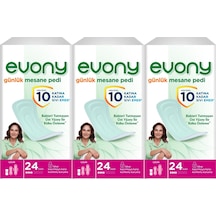 Evony Günlük Mesane Pedi Uzun 72 Adet 3pk*24