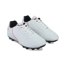 Slazenger HINO KR Erkek Halı Saha Beyaz / Siyah Futbol Ayakkabısı
