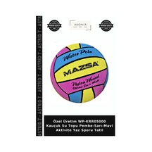 Özel Üretim Wp-krr05000 Kauçuk Su Topu Pembe-sarı-mavi Aktivite Yaz Sporu Tatil Çok Renkli