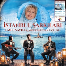 Emel Sayın Modern Folk Üçlüsü İstanbul Şarkıları Renkli Plak, Türk Müziği Albümü