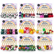 96 Adet Mix Desen Eğlenceli Anahtarlık 5691