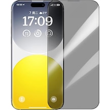 Baseus Crystalline İphone 15 Pro Max Privacy Hayalet Full Koruma Cam Ekran Koruyucu- 5775