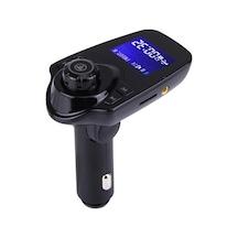 Sones Led Ekranlı T11 Bluetooth Fm Verici Araba Mp3 Çalar, Çift Usb Şarjı Ve Ahizesiz Kullanım Ve Tf Kart Ve U Disk Müzik Çalma Fonksiyonunu Destekler