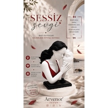 Sessiz Sevgi 15cm Dekoratif Biblo 3d Baskı