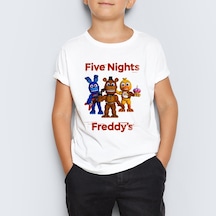 Five Nights At Freddy'S Unisex Çocuk Tişört T-Shirt Mr-04