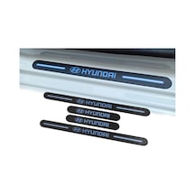 Hyundai Excel Uyumlu Carbon Kapı Eşiği 4'Lü Set Kırılmaz (548480320)