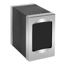 Palex Bivopazar Masa Üstü Prestij Desenli Peçetelik Krom Siya