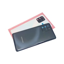 Samsung Galaxy Uyumlu S10 Lite Arka Kapak Cam Full Lensli Siyah