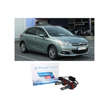 Citroen C4 Led Xenon Uzun Far Ampulü H1 Ultimate Yeni Seri Beyaz 2004-2012