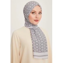 Armine Trend Defne Şal 5772 - 2 - 03 Gri Gri