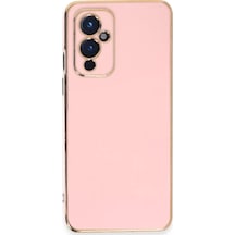 Newface One Plus 9 Kılıf Volet Silikon - Pembe