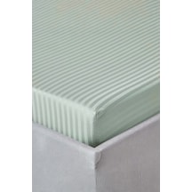 Alla Turca 100x200 Pamuk Saten Lastikli Çarşaf Seti Mint Yeşili