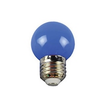 5 Adet Mavi Top Led Gece Lambası Ampulü Işık