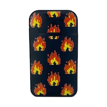 Zengaz Cool Tasarım Jet Alev Çakmak - 8 Bit Flame Siyah