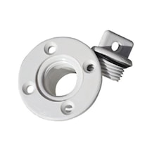 Plastik Miçoz Beyaz Yuvarlak 1/2 13 Mm