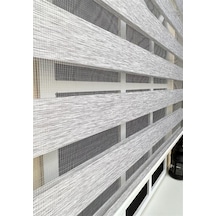 Zebra Stor Sert Plastik Kasalı Gri Perde STB 400V04-PD