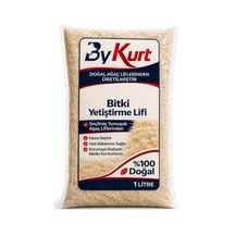 Bitki Yetiştirme Lifi 1 Litre Doğal Ağaç Liflerinden Üretilmiş Saksı, Orkide, Fide Ve Tohum Çimlendirme İçin Bitki Bakım Lifi 1 L