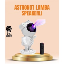 Tr Bluetooth Ve Dahili Ses Özellikli Astronot Projeksiyon Lambası Genel