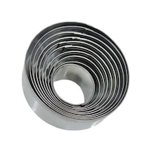 Metal Volovan Yuvarlak 10lu