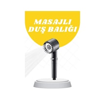 Duş Başlığı Yüksek Basınçlı Masaj Taraklı 3 Kademeli Mh-hs8921-7916