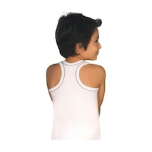 Tutku Erkek Çocuk Beyaz Spor Atlet 6'lı Paket 0130 Beyaz