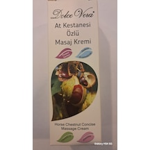 Dolce Vera At Kestanesi Özlü Masaj Kremi 150ml