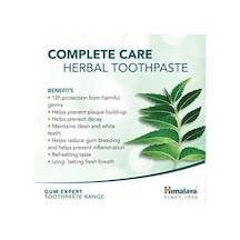 Himalaya Since 1930 Komple Bakım Bitkisel Diş Macunu, Florürlü, Parabensiz, Vejeteryan, Güçlü Dişler, 75 Ml 2li Paket