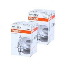 H4 Osram Far Ampulü 2 Adet H4 12V 55W 64193Clc