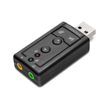 Usb Harici Ses Kartı 7.1 - Siyah Hdx5255