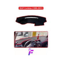 Seat Cordoba 1998-2001 Uyumlu Torpido Örtüsü Yansıma Önleyici Tam Koruma Hızlı Montaj K3