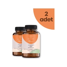Qualiss Q More Vitamin C Zinc Selenium Takviye Edici Gıda 2 x 60 Kapsül