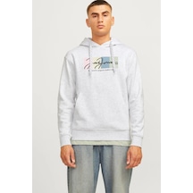Jack & Jones Jorportland Erkek Sweat 12262421 Ekru