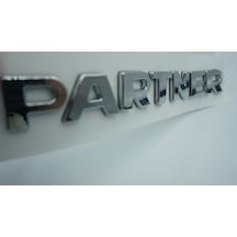 Peugeot Partner Bagaj Yazı Logo Amblem 3M 3D