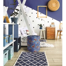 Bluehomeconcept Adawall Home Blue Superman Puf