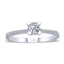 Lova Toplam 0,35 Karat Pırlanta Tektaş Yüzük - 1020275