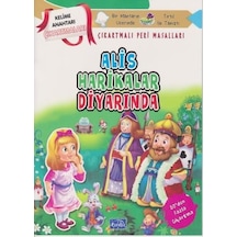 Alis Harikalar Diyarında - Çıkartmalı Peri Masalları- Parıltı Yayınları