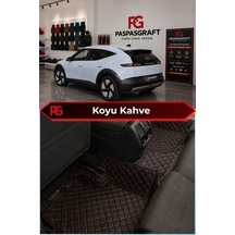 Hyundai Ionıq 3 Koyu Kahve Rengi 8d Diamond Premium Deri Oto Paspas