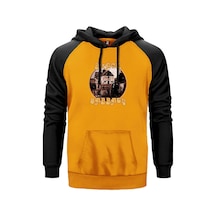 Black Sabbath House Album Sarı Renk Reglan Kol Sweatshirt Sarı