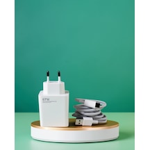 67w Type C Turbo Şarj Seti, Çift Çıkışlı, Qualcomm Quick Charge 5.0 Standart