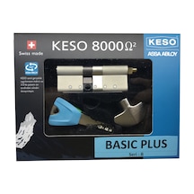 Keso K8000 Ω 2 - Basıc Plusserisi - Mandallı Yüksek Güvenlik Silindiri