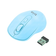 Trio 1600 Dpı 2.4ghz Nano Alıcılı Ergonomik Kablosuz Mouse Wireless Optik Fare 2410