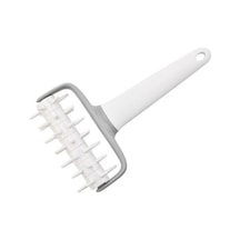 1 Takım Pizza Hamur Açma Makinesi Kesici Çok Fonksiyonlu Pişirme Aracı Pp Dantel Kesici Düz Kesici Haddeleme 19.5cm X 11.7cm