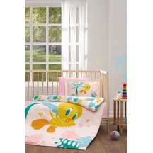 Özdilek Tweety Tropic Bebek Nevresim Takımı Pembe