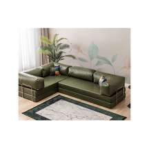 Deri Legom Köşe Koltuk Haki - 679175428 Haki