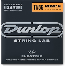 Jim Dunlop Den1156db Eg-nkl Drop B Elektro Gitar Teli 11/56
