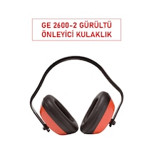 Ge 2600-2 Gürültü Önleyici Kulaklık 27 Db Gürültü Azaltma, Ayarlanabilir Profesyonel İş Kulaklığı