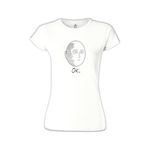 One Punch Man - Ok. Beyaz Kadın Tshirt 001